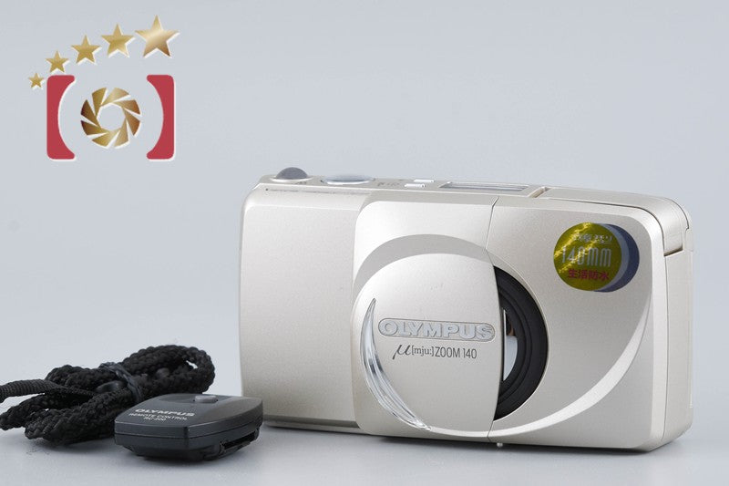 Olympus μ[mju:] ZOOM 140 Point & Shoot 35mm Film Camera