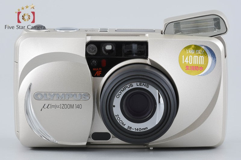 Olympus μ[mju:] ZOOM 140 Point & Shoot 35mm Film Camera