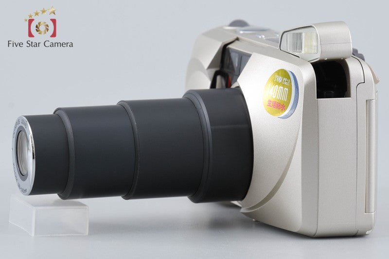 Olympus μ[mju:] ZOOM 140 Point & Shoot 35mm Film Camera