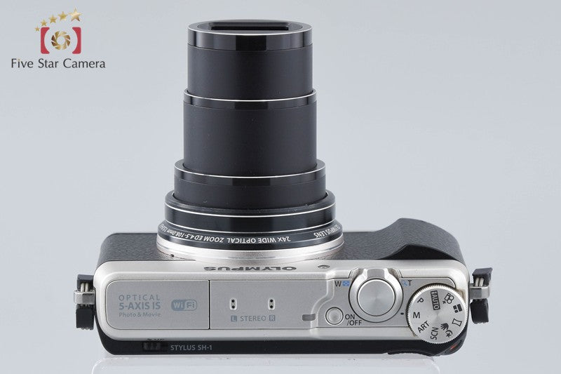Olympus Stylus SH-1 Silver 16.0 MP Digital Camera