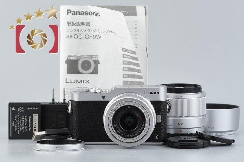 Panasonic LUMIX DC-GF9 Silver 16.0 MP 12-32 25 Lenses [Japanese Language Only]