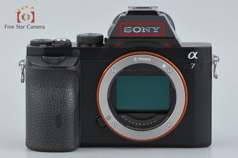 Sony Alpha α7 ILCE-7 24.3 MP Digital Mirrorless Camera Body [Multiple Languages]