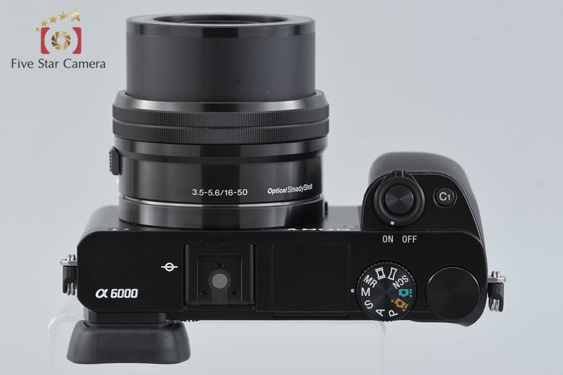 "Count 793" Sony α6000 ILCE-6000 Black 24.3 MP 16-50 Lens [Multiple Languages]