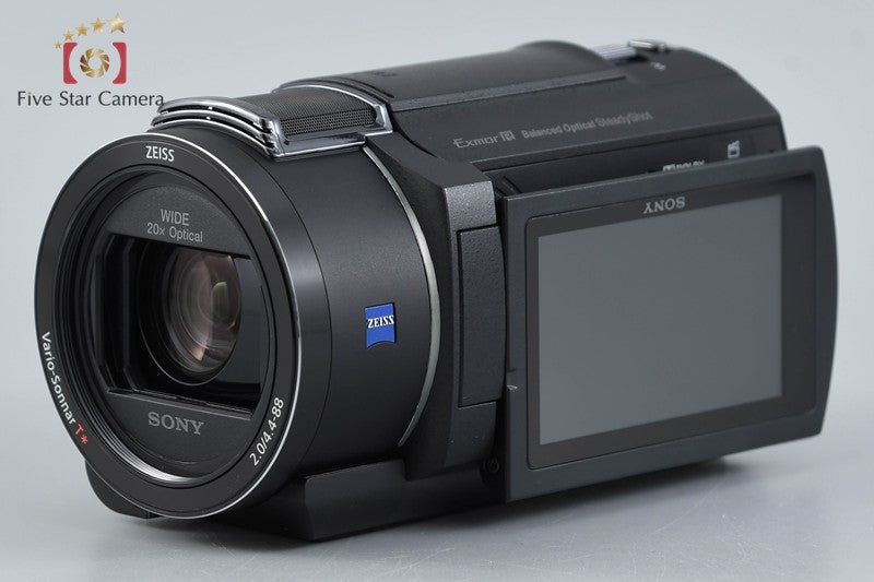 SONY HANDYCAM FDR-AX45 Black Digital Camcorder w/ Box [Multiple Languages]