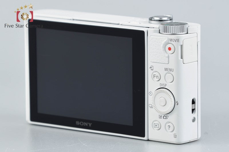 Sony Cyber-shot DSC-WX500 White Digital Camera [Multiple Languages]