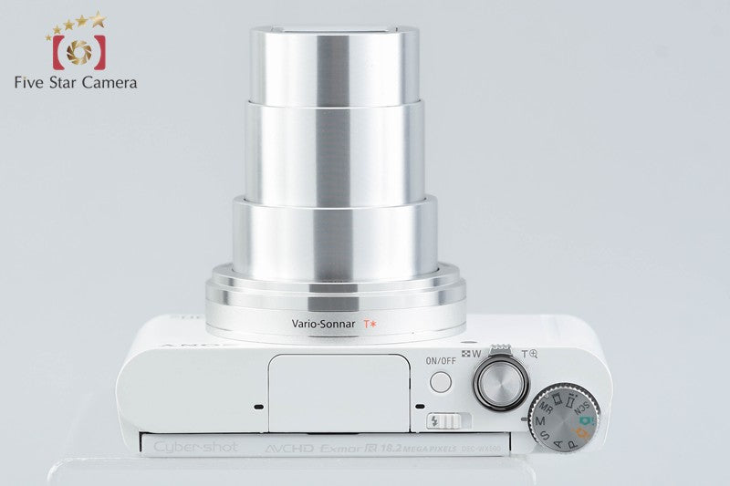 Sony Cyber-shot DSC-WX500 White Digital Camera [Multiple Languages]