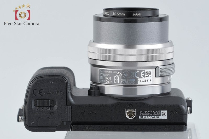 "Count 930" Sony α NEX-6 Black 16.1 MP 16-50 Lens [Multiple Languages]