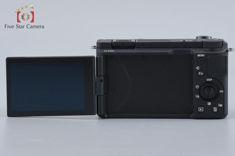 Sony α VLOGCAM ZV-E10 II Black 26.0 MP 16-50 Lens [Japanese Language Only]