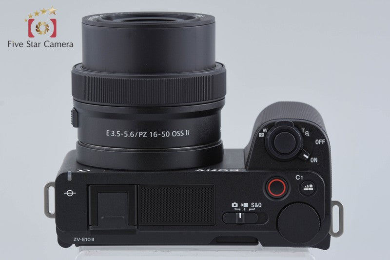 Sony α VLOGCAM ZV-E10 II Black 26.0 MP 16-50 Lens [Japanese Language Only]