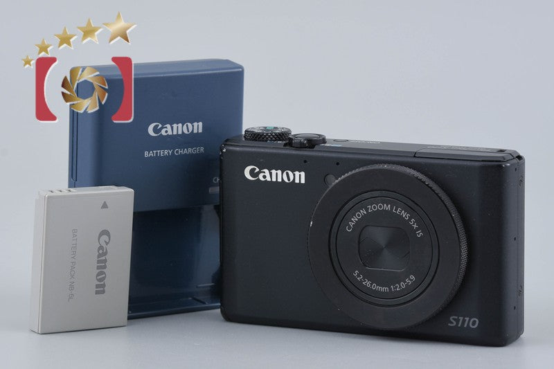 Canon PowerShot S110 Black 12.1 MP Digital Camera