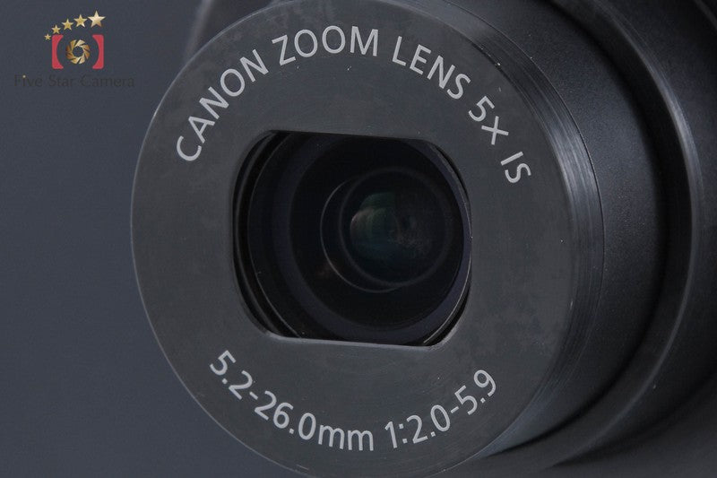 Canon PowerShot S110 Black 12.1 MP Digital Camera