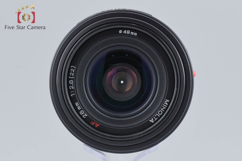Minolta AF 28mm f/2.8 Early Model Sony / Minolta A Mount Lens