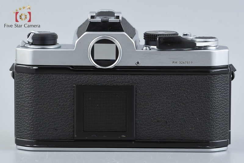 Nikon FM Silver Later Model 35mm SLR Camera Body