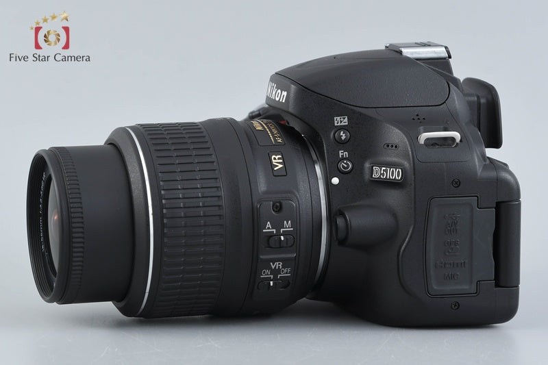 "Count 1,947" Nikon D5100 16.2 MP SLR Digital Camera 18-55 VR Lens