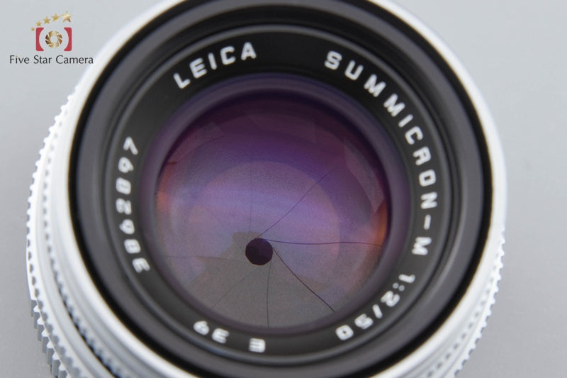 Leica SUMMICRON-M 50mm f/2 4th Silver E39