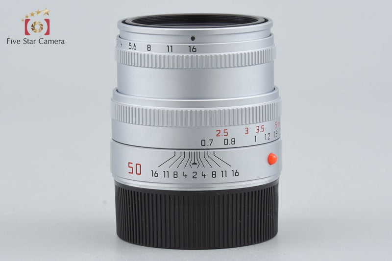 Leica SUMMICRON-M 50mm f/2 4th Silver E39