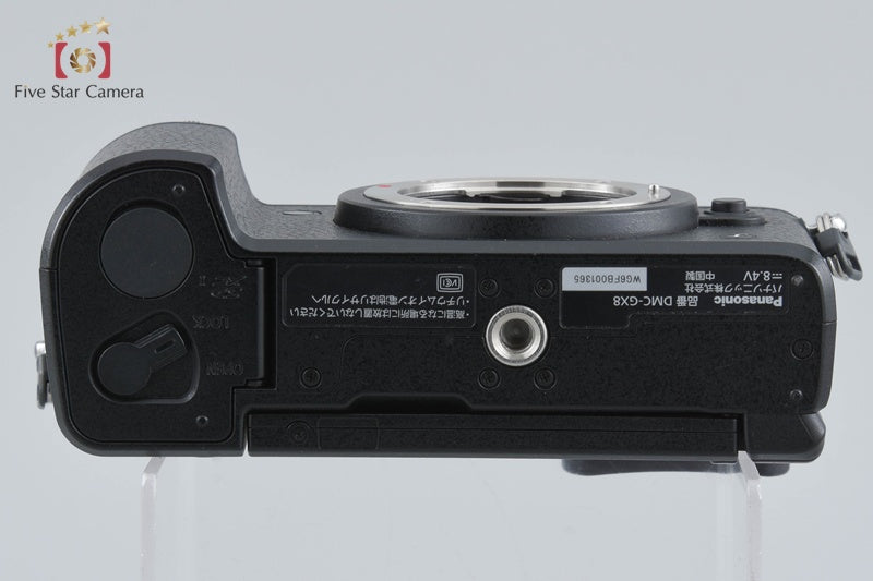 Panasonic LUMIX DMC-GX8 Black 20.3 MP Digital Camera [Japanese Language Only]