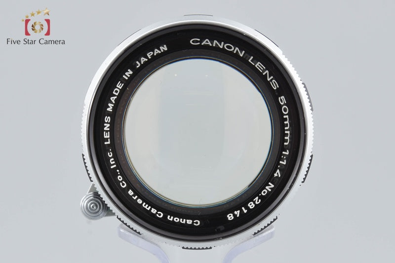 Canon 50mm f/1.4 L39 Leica Thread Mount Lens