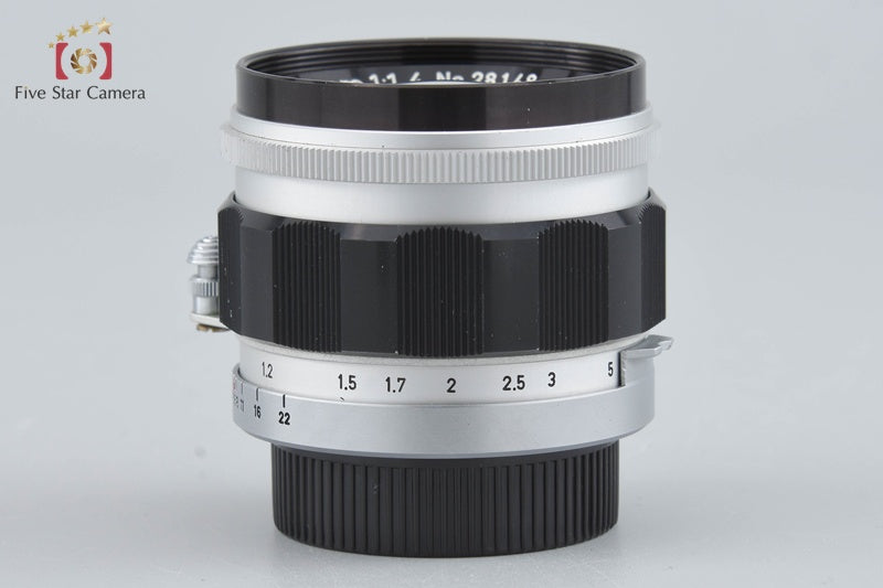 Canon 50mm f/1.4 L39 Leica Thread Mount Lens