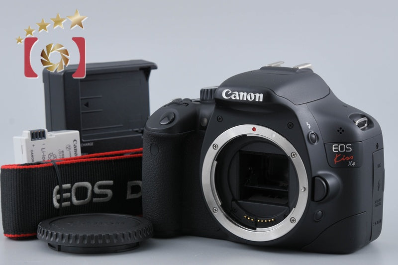 "Count 153" Canon EOS Kiss X4 / Rebel T2i / 550D 18.0 MP DSLR Camera Body