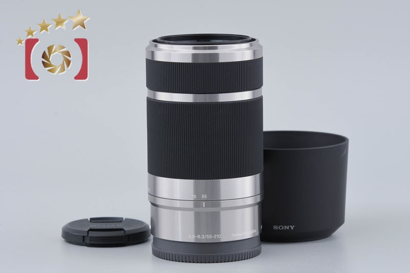 Sony E 55-210mm f/4.5-6.3 OSS Silver SEL55210