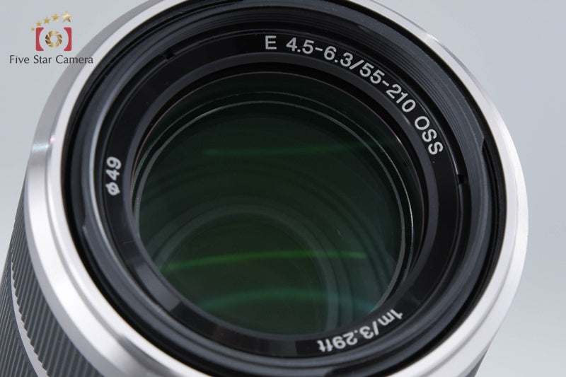 Sony E 55-210mm f/4.5-6.3 OSS Silver SEL55210