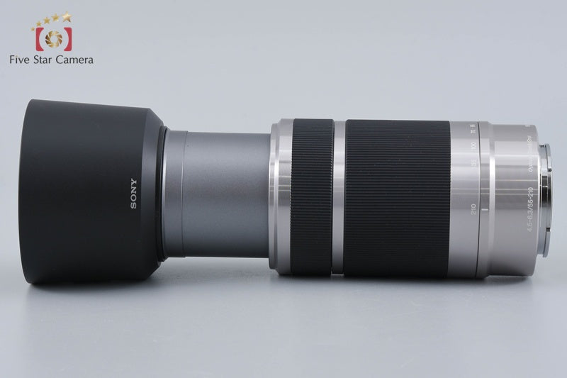 Sony E 55-210mm f/4.5-6.3 OSS Silver SEL55210