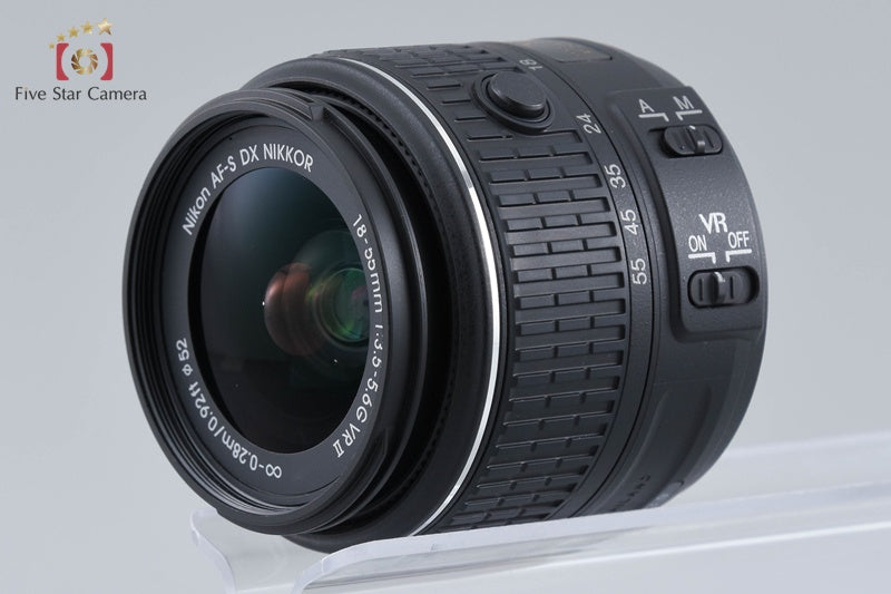 "Ccount 2,755" Nikon D3300 Black 24.2 MP DSLR 18-55mm VR II Lens