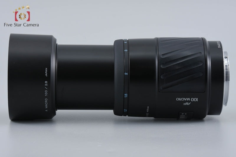Minolta AF MACRO 100mm f/2.8 New for Sony / Minolta A Mount Lens