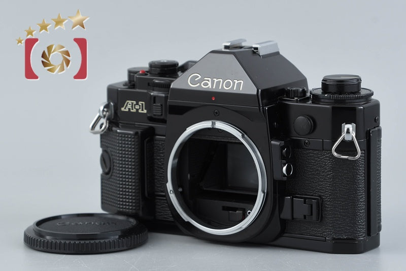 Canon A-1 Black 35mm SLR Film Camera Body