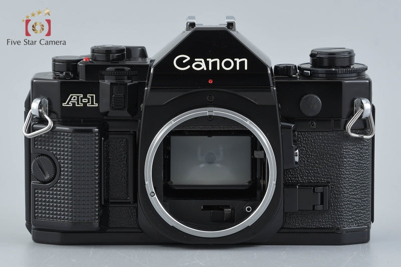 Canon A-1 Black 35mm SLR Film Camera Body