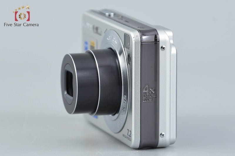 SONY Cyber-Shot DSC-W120 Silver 7.2 MP Digital Camera [Japanese Language Only]
