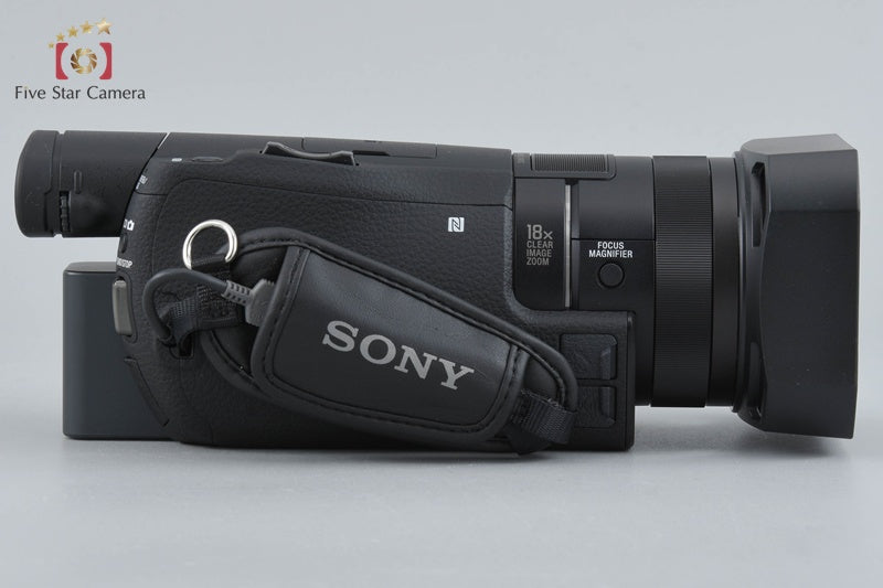 SONY HANDYCAM FDR-AX100 4K Handycam w/ Box [Japanese Language Only]