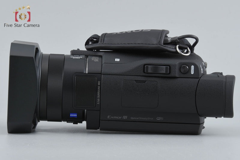 SONY HANDYCAM FDR-AX100 4K Handycam w/ Box [Japanese Language Only]