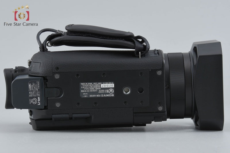 SONY HANDYCAM FDR-AX100 4K Handycam w/ Box [Japanese Language Only]