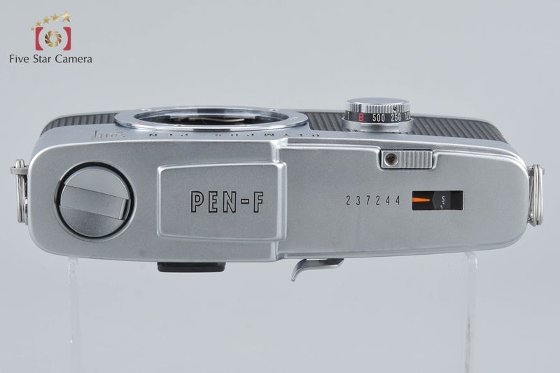 Olympus PEN F Silver 35mm Half Frame Film Camera