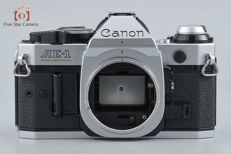 Canon AE-1 PROGRAM Silver 35mm SLR Film Camera Body