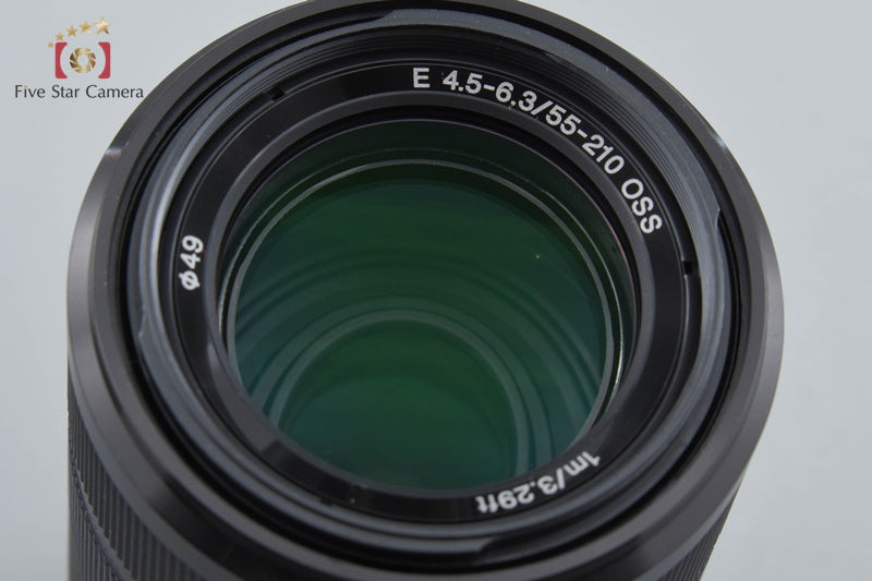 Sony E 55-210mm f/4.5-6.3 OSS Black SEL55210
