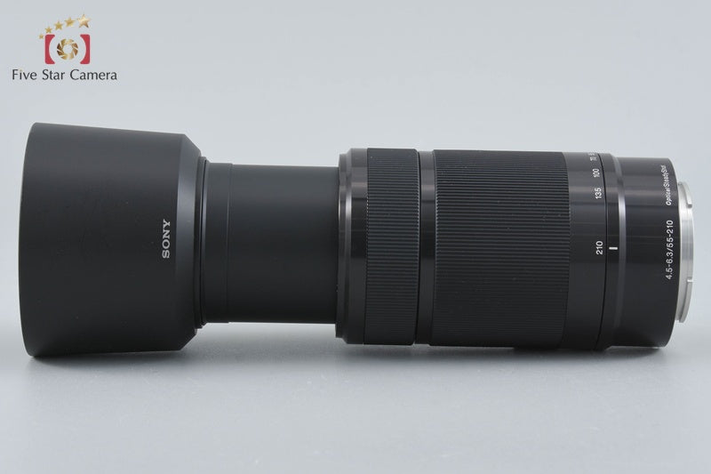 Sony E 55-210mm f/4.5-6.3 OSS Black SEL55210