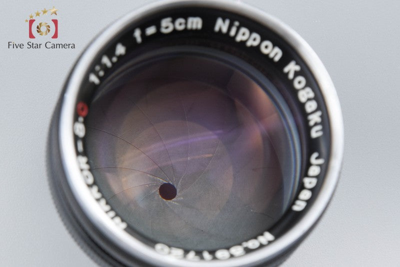 Nikon NIKKOR-S.C 50mm f/1.4 for Nikon S Mount