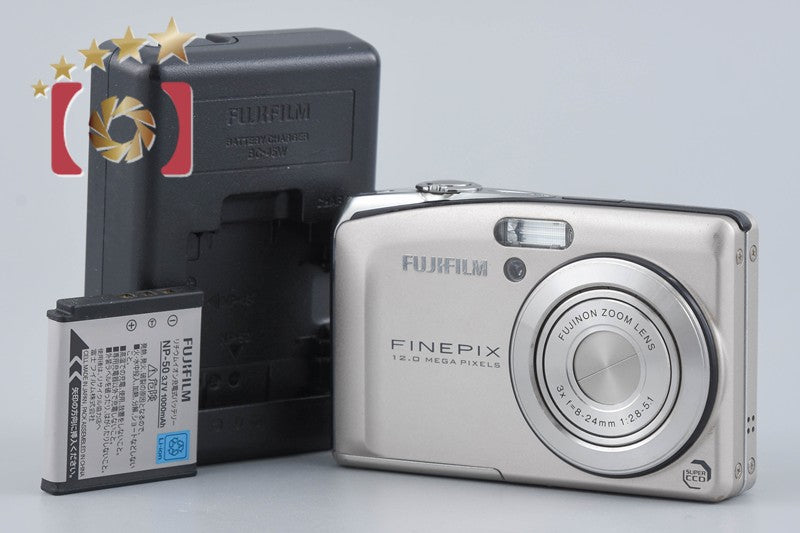 Fujifilm FinePix F50fd Silver 12.0 MP Digital Camera