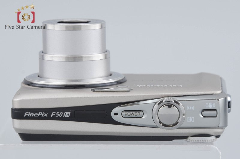 Fujifilm FinePix F50fd Silver 12.0 MP Digital Camera