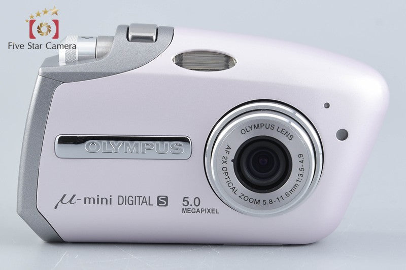 Olympus μ-mini DIGITAL S Pearl Pink 5.0 MP Digital Camera