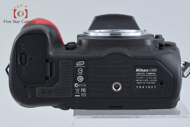 "Shutter count 4,469" Nikon D300 12.3 MP Digital SLR Camera Body