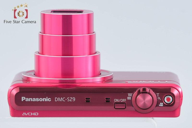 Panasonic LUMIX DMC-SZ9 Pink 16.1 MP Digital Camera