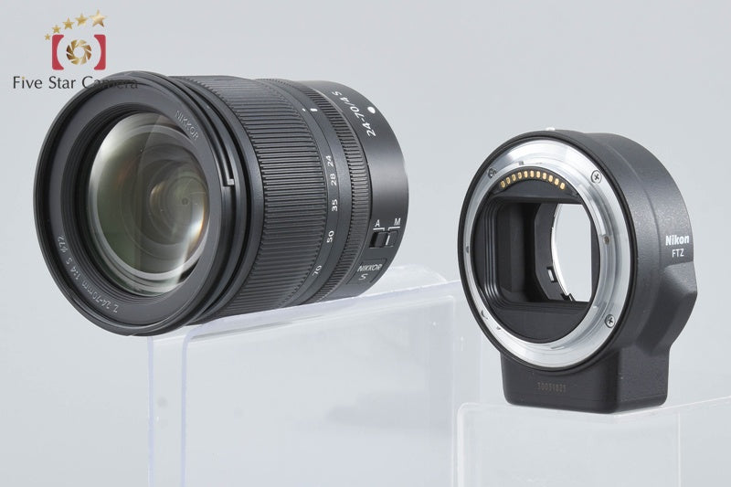 Nikon Z7 45.7 MP Digital Mirrorless Camera 24-70 Lens + FTZ Lens Adapter w/ Box
