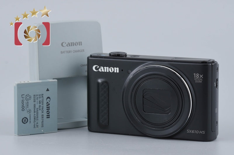 Canon PowerShot SX610 HS Black 20.2 MP Digital Camera