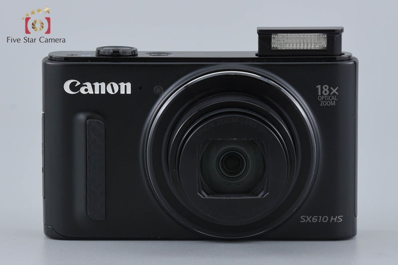 Canon PowerShot SX610 HS Black 20.2 MP Digital Camera