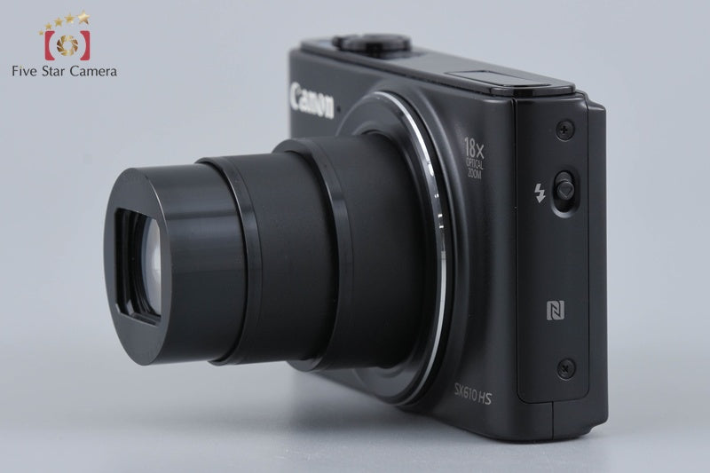 Canon PowerShot SX610 HS Black 20.2 MP Digital Camera