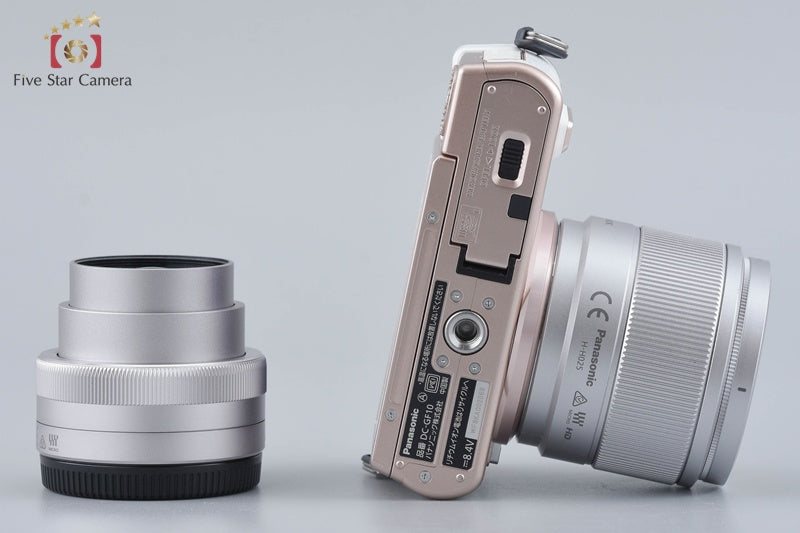 Panasonic LUMIX DC-GF10 White DSLR 12-32 25 Lenses [Japanese Language Only]